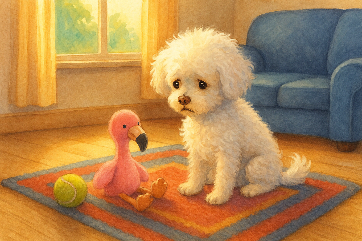 Placeholder — cozy living room scene